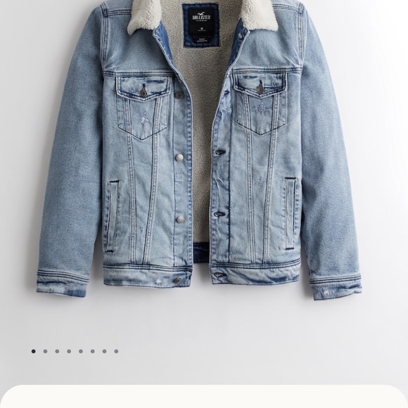 Hollister Sherpa Denim Jacket - Picture 2 of 3